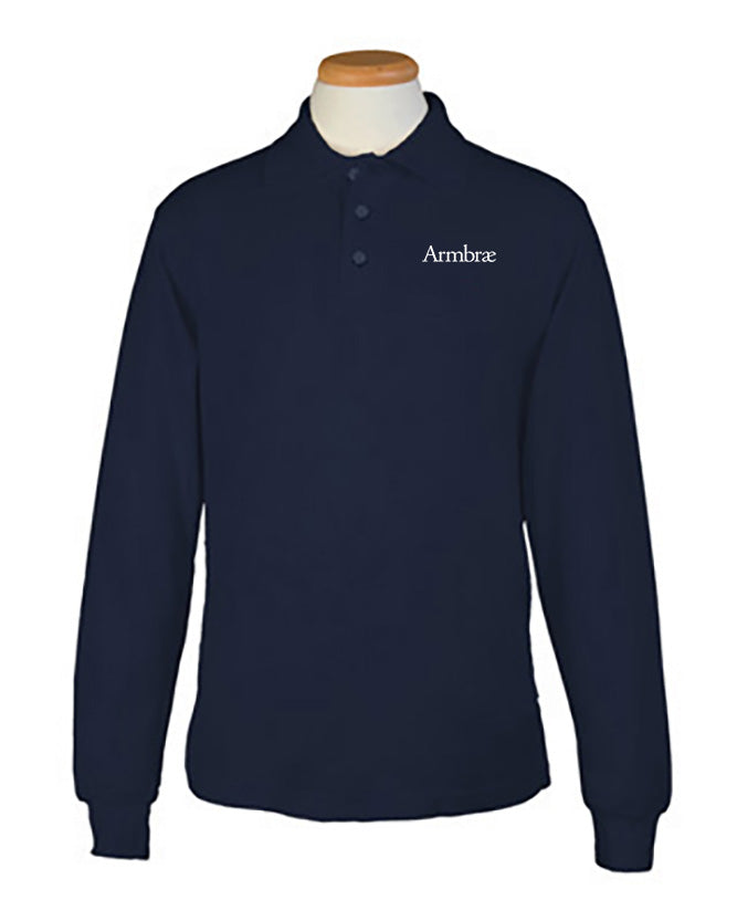 Long Sleeve Polo Lower School