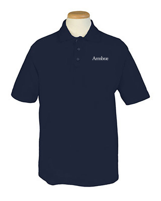 Short Sleeve Polo navy Lower School