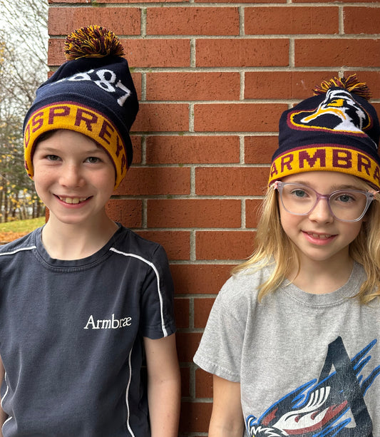 New Armbrae Pom Pom toque