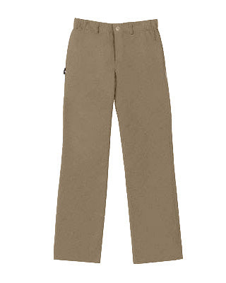 Boys husky fit pant - elastic back lower school khaki